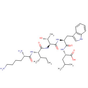 488147-84-8  L-Leucine, L-lysyl-L-isoleucyl-L-threonyl-L-tryptophyl-