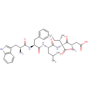 488147-91-7  L-Isoleucine, L-tryptophyl-L-phenylalanyl-L-leucyl-L-a-aspartyl-
