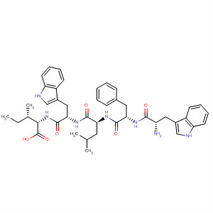 488147-93-9  L-Isoleucine, L-tryptophyl-L-phenylalanyl-L-leucyl-L-tryptophyl-