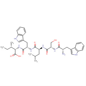 488147-94-0  L-Isoleucine, L-tryptophyl-L-seryl-L-leucyl-L-tryptophyl-