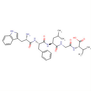 488147-99-5  L-Valine, L-tryptophyl-L-phenylalanyl-L-leucylglycyl- 488147-99-5  L-Valine, L-tryptophyl-L-phenylalanyl-L-leucylglycyl-
