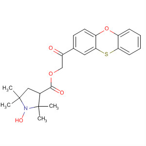 488148-87-4  3-Pyrrolidinecarboxylic acid, 1-hydroxy-2,2,5,5-tetramethyl-,2-oxo-2-(2-phenoxathiinyl)ethyl ester