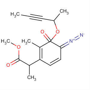 488150-50-1  Benzenepropanoic acid, a-diazo-3-methyl-b-oxo-2-(2-pentynyloxy)-,methyl ester