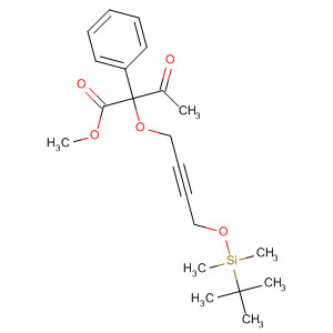 488150-77-2  Benzenepropanoic acid,2-[[4-[[(1,1-dimethylethyl)dimethylsilyl]oxy]-2-butynyl]oxy]-3-methyl-b-oxo-, methyl ester