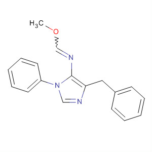 488152-17-6  Methanimidic acid, N-[1-phenyl-4-(phenylmethyl)-1H-imidazol-5-yl]-,methyl ester