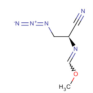 488152-18-7  Methanimidic acid, N-[(1S)-2-azido-1-cyanoethyl]-, methyl ester