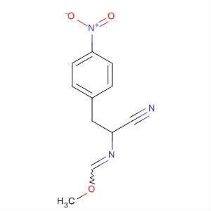 488152-23-4  Methanimidic acid, N-[1-cyano-2-(4-nitrophenyl)ethyl]-, methyl ester