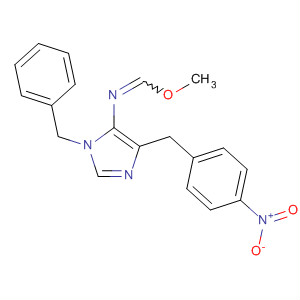 488152-32-5  Methanimidic acid,N-[4-[(4-nitrophenyl)methyl]-1-(phenylmethyl)-1H-imidazol-5-yl]-, methylester