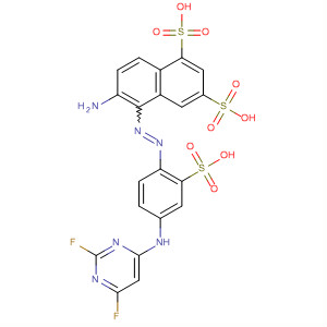 488153-68-0  1,3-Naphthalenedisulfonic acid,6-amino-5-[[4-[(2,6-difluoro-4-pyrimidinyl)amino]-2-sulfophenyl]azo]-