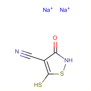 4885-96-5  4-Isothiazolecarbonitrile, 2,3-dihydro-5-mercapto-3-oxo-, disodium salt