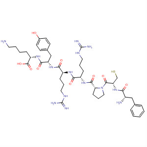 488712-01-2  L-Lysine, L-phenylalanyl-L-cysteinyl-L-prolyl-L-arginyl-L-arginyl-L-tyrosyl-