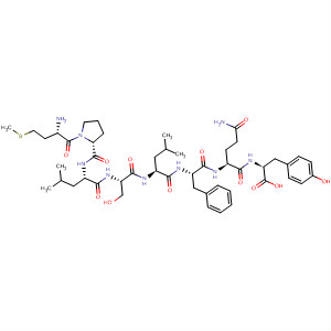 488712-04-5  L-Tyrosine,L-methionyl-L-prolyl-L-leucyl-L-seryl-L-leucyl-L-phenylalanyl-L-glutaminyl- 488712-04-5  L-Tyrosine,L-methionyl-L-prolyl-L-leucyl-L-seryl-L-leucyl-L-phenylalanyl-L-glutaminyl-