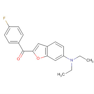 488712-40-9  Methanone, [6-(diethylamino)-2-benzofuranyl](4-fluorophenyl)-