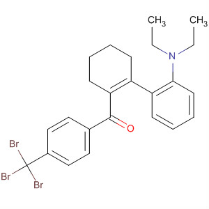 488712-49-8  Methanone,[2-[2-(diethylamino)phenyl]-1-cyclohexen-1-yl][4-(tribromomethyl)phenyl]-