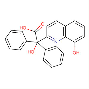 488717-25-5  Benzeneacetic acid, a-hydroxy-a-phenyl-, compd. with 8-quinolinol
