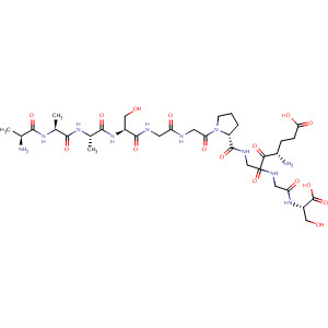 488721-81-9  L-Serine,L-alanyl-L-alanyl-L-alanyl-L-serylglycylglycyl-L-prolyl-L-a-glutamylglycylglycyl-