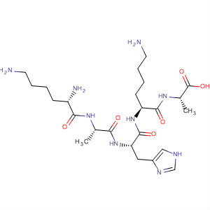 488723-89-3  L-Alanine, L-lysyl-L-alanyl-L-histidyl-L-lysyl-