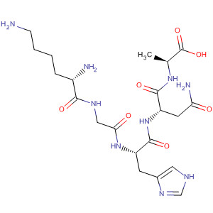 488723-96-2  L-Alanine, L-lysylglycyl-L-histidyl-L-asparaginyl-