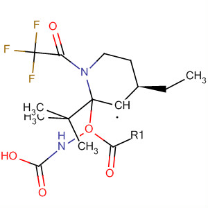 488727-97-5  Carbamic acid, [(3S,4R)-4-ethyl-1-(trifluoroacetyl)-3-piperidinyl]-,1,1-dimethylethyl ester