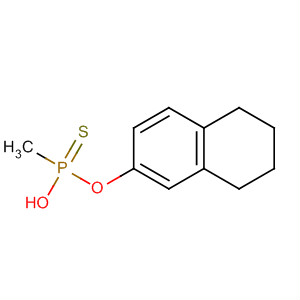488729-96-0  Phosphonothioic acid, methyl-, O-(5,6,7,8-tetrahydro-2-naphthalenyl)ester