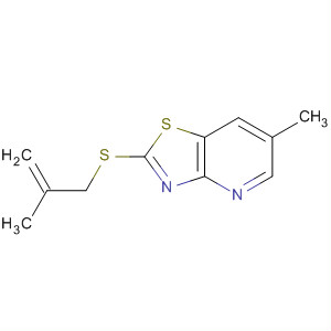 488738-48-3  Thiazolo[4,5-b]pyridine, 6-methyl-2-[(2-methyl-2-propenyl)thio]-