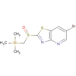 488741-90-8  Tiazolo[4,5-b]piridina, 6-bromo-2-[[(trimetilsilil)metil]sulfinil]-