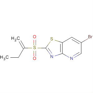 488742-20-7  Thiazolo[4,5-b]pyridine, 6-bromo-2-(2-butenylsulfonyl)-
