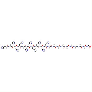 488742-55-8  L-Alanine,L-histidyl-L-histidyl-L-histidyl-L-histidyl-L-histidyl-L-histidyl-L-histidyl-L-histidyl-L-histidyl-L-histidyl-L-alanyl-L-alanyl-L-alanyl-L-alanyl-L-alanyl-L-alanyl-L-alanyl-L-alanyl-L-alanyl-