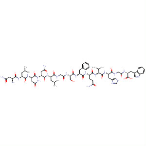 488780-87-6  L-Tryptophan,L-asparaginyl-L-leucyl-L-asparaginyl-L-asparaginyl-L-leucylglycyl-L-seryl-L-phenylalanyl-L-glutaminyl-L-valyl-L-histidylglycyl- 488780-87-6  L-Tryptophan,L-asparaginyl-L-leucyl-L-asparaginyl-L-asparaginyl-L-leucylglycyl-L-seryl-L-phenylalanyl-L-glutaminyl-L-valyl-L-histidylglycyl-