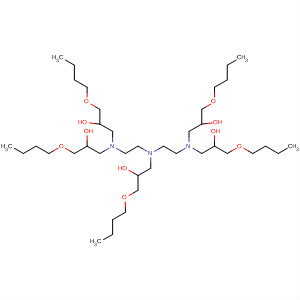 488783-16-0  5,19-Dioxa-9,12,15-triazatricosane-7,17-diol,9,12,15-tris(3-butoxy-2-hydroxypropyl)-