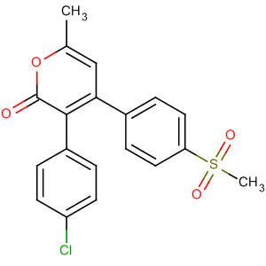 488787-77-5  2H-Pyran-2-on,3-(4-chlorphenyl)-6-methyl-4-[4-(methylsulfonyl)phenyl]-