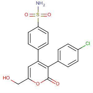 488788-36-9  Benzenesulfonamide,4-[3-(4-chlorophenyl)-6-(hydroxymethyl)-2-oxo-2H-pyran-4-yl]-