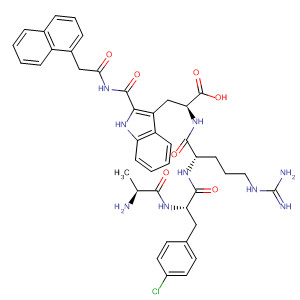 488789-26-0  L-Tryptophanamide,N-(2-naphthalenylacetyl)-L-alanyl-4-chloro-D-phenylalanyl-L-arginyl- 488789-26-0  L-Tryptophanamide,N-(2-naphthalenylacetyl)-L-alanyl-4-chloro-D-phenylalanyl-L-arginyl-