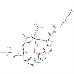 488789-40-8  L-Tryptophanamide,N-(1-oxoheptyl)-O-(phenylmethyl)-L-seryl-4-chloro-D-phenylalanyl-L-arginyl- 488789-40-8  L-Tryptophanamide,N-(1-oxoheptyl)-O-(phenylmethyl)-L-seryl-4-chloro-D-phenylalanyl-L-arginyl-