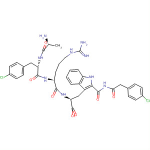 488790-74-5  L-Tryptophanamide,N-[(4-chlorophenyl)acetyl]-L-alanyl-4-chloro-D-phenylalanyl-L-arginyl-