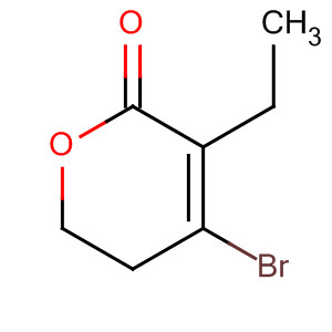 488800-35-7  2H-Pyran-2-one, 4-bromo-3-ethyl-5,6-dihydro-