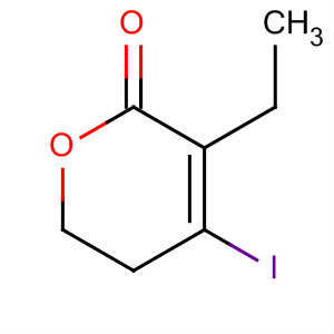 488800-36-8  2H-Pyran-2-one, 3-ethyl-5,6-dihydro-4-iodo-