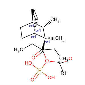 488814-50-2  Phosphonic acid,[[(1R,2R,3S,4S)-2,3-dimethylbicyclo[2.2.2]oct-5-en-2-yl]carbonyl]-,diethyl ester, rel-