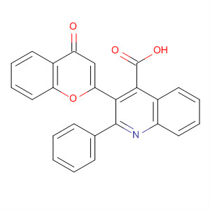 488828-23-5  4-Quinolinecarboxylic acid, 3-(4-oxo-4H-1-benzopyran-2-yl)-2-phenyl-