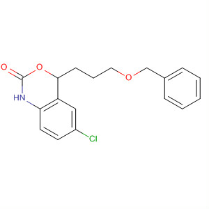 488828-74-6  2H-3,1-Benzoxazin-2-one,6-chloro-1,4-dihydro-4-[3-(phenylmethoxy)propyl]-