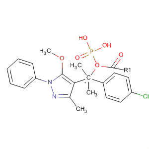 488829-78-3  Phosphonic acid,[(4-chlorophenyl)(5-methoxy-3-methyl-1-phenyl-1H-pyrazol-4-yl)methyl]-,dimethyl ester