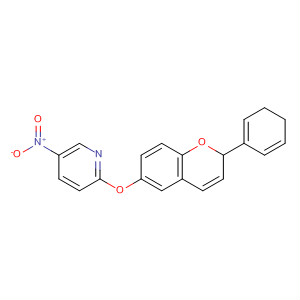 488847-28-5  Pyridine, 2-[(3,4-dihydro-2-phenyl-2H-1-benzopyran-6-yl)oxy]-5-nitro-