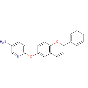 488848-58-4  3-Pyridinamine, 6-[(3,4-dihydro-2-phenyl-2H-1-benzopyran-6-yl)oxy]-