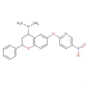 488849-07-6  2H-1-Benzopyran-4-amine,3,4-dihydro-N,N-dimethyl-6-[(5-nitro-2-pyridinyl)oxy]-2-phenyl-