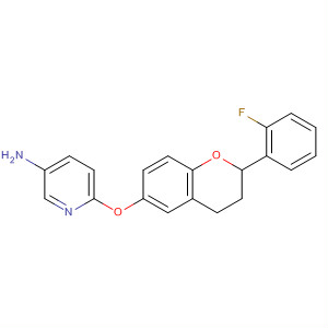 488849-17-8  3-Pyridinamine,6-[[2-(2-fluorophenyl)-3,4-dihydro-2H-1-benzopyran-6-yl]oxy]-