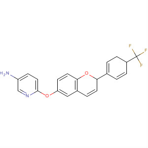 488849-37-2  3-Pyridinamine,6-[[3,4-dihydro-2-[4-(trifluoromethyl)phenyl]-2H-1-benzopyran-6-yl]oxy]-