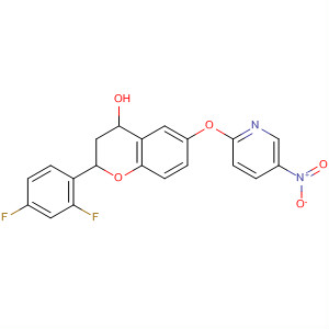 488849-49-6  2H-1-Benzopyran-4-ol,2-(2,4-difluorophenyl)-3,4-dihydro-6-[(5-nitro-2-pyridinyl)oxy]-