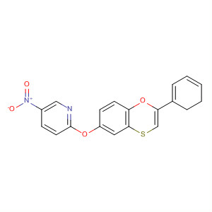 488849-79-2  Pyridine, 2-[(2,3-dihydro-2-phenyl-1,4-benzoxathiin-6-yl)oxy]-5-nitro-