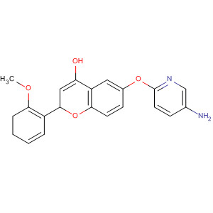 488850-04-0  2H-1-Benzopyran-4-ol,6-[(5-amino-2-pyridinyl)oxy]-3,4-dihydro-2-(2-methoxyphenyl)-