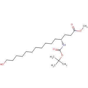 488852-80-8  Pentadecanoic acid,4-[[(1,1-dimethylethoxy)carbonyl]amino]-15-hydroxy-, methyl ester, (4R)-